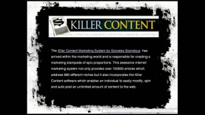 killer content system review