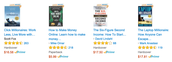 similar books on Amazon