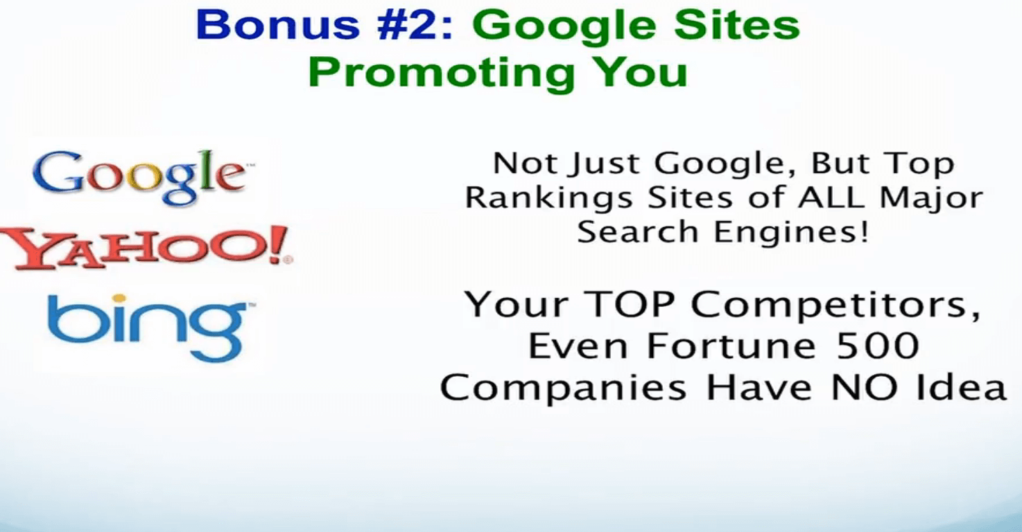 google-promoting-website