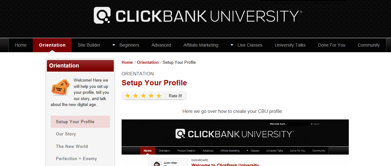 clickbank-university-members-area