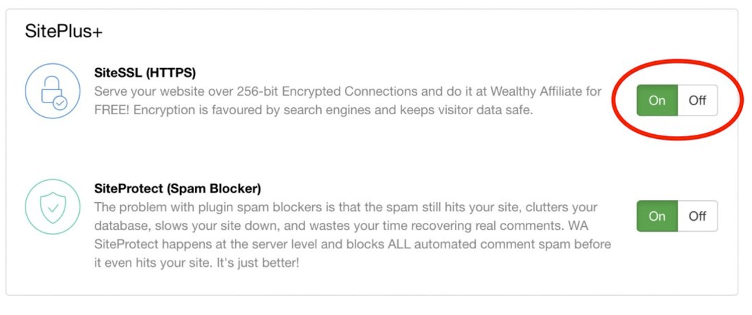 activating-ssl through siteplus