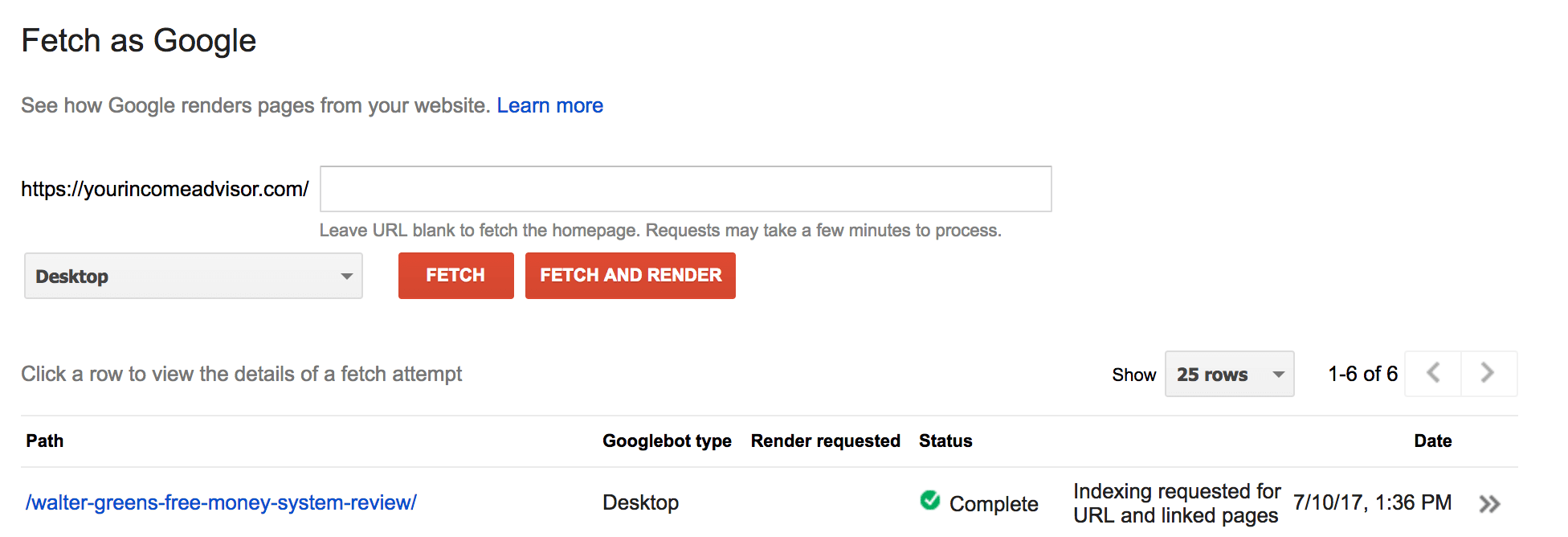 fetch as Google