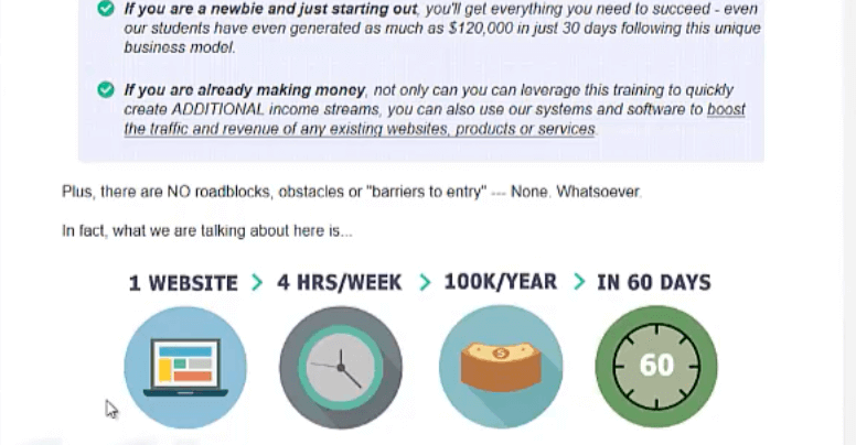 100k Factory income in 60 days