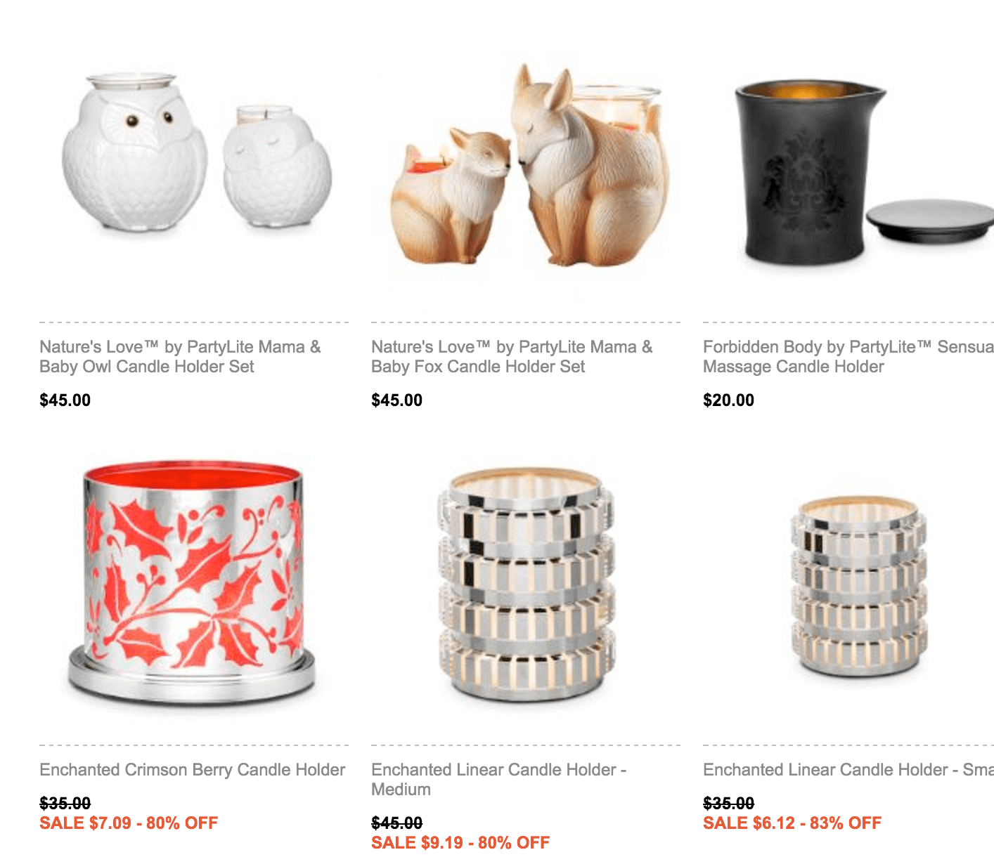partylite products