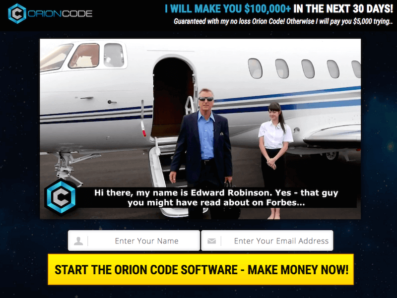 Is Edward Robinson’s Orion Code a Scam