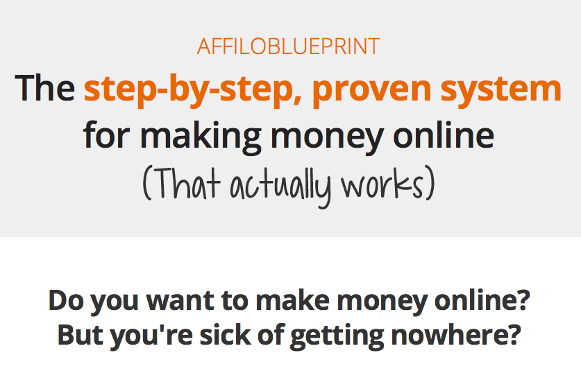 Affiloblueprint step-by-step