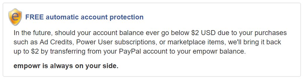 empowr account protection