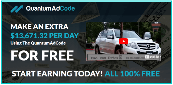 Quantum Ad Code. A Quantum Income or a Scam?