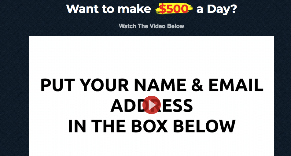 $500 per day