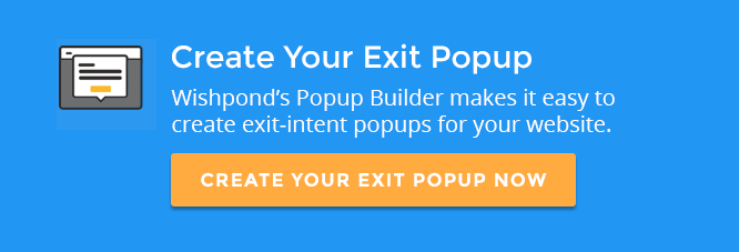 exit pop up