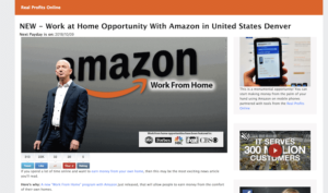 work from home job scam site example