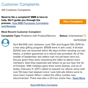 BBB-complaints