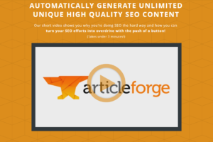 Article Forge Review. All Your Questions Answered