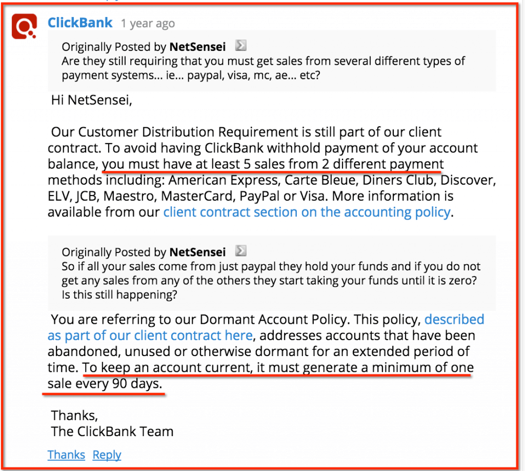 official-clickbank-policy