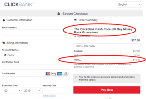 clickbank-price